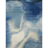 CANVAS ART W/ SILK J2051 BLUE / DARK BLUE