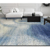 CANVAS ART W/ SILK J2051 BLUE / DARK BLUE