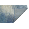 CANVAS ART W/ SILK J2051 BLUE / DARK BLUE