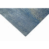 CANVAS ART W/ SILK J2051 BLUE / DARK BLUE