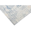 CANVAS ART W/ SILK J2062 SILVER / BLUE