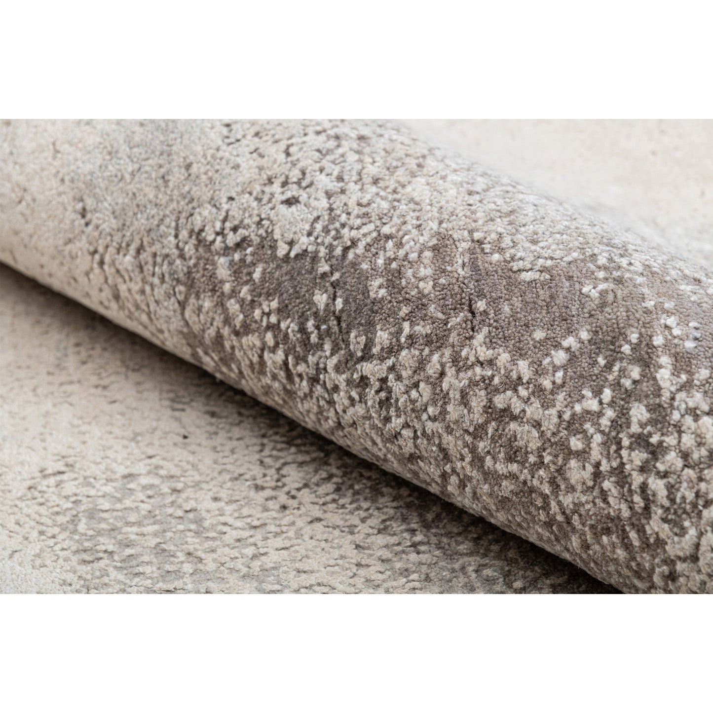 CANVAS ART W/ SILK J2066 BEIGE / TAUPE