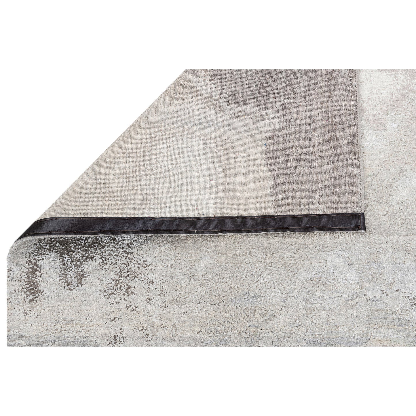 CANVAS ART W/ SILK J2071 BEIGE / LIGHT GREY