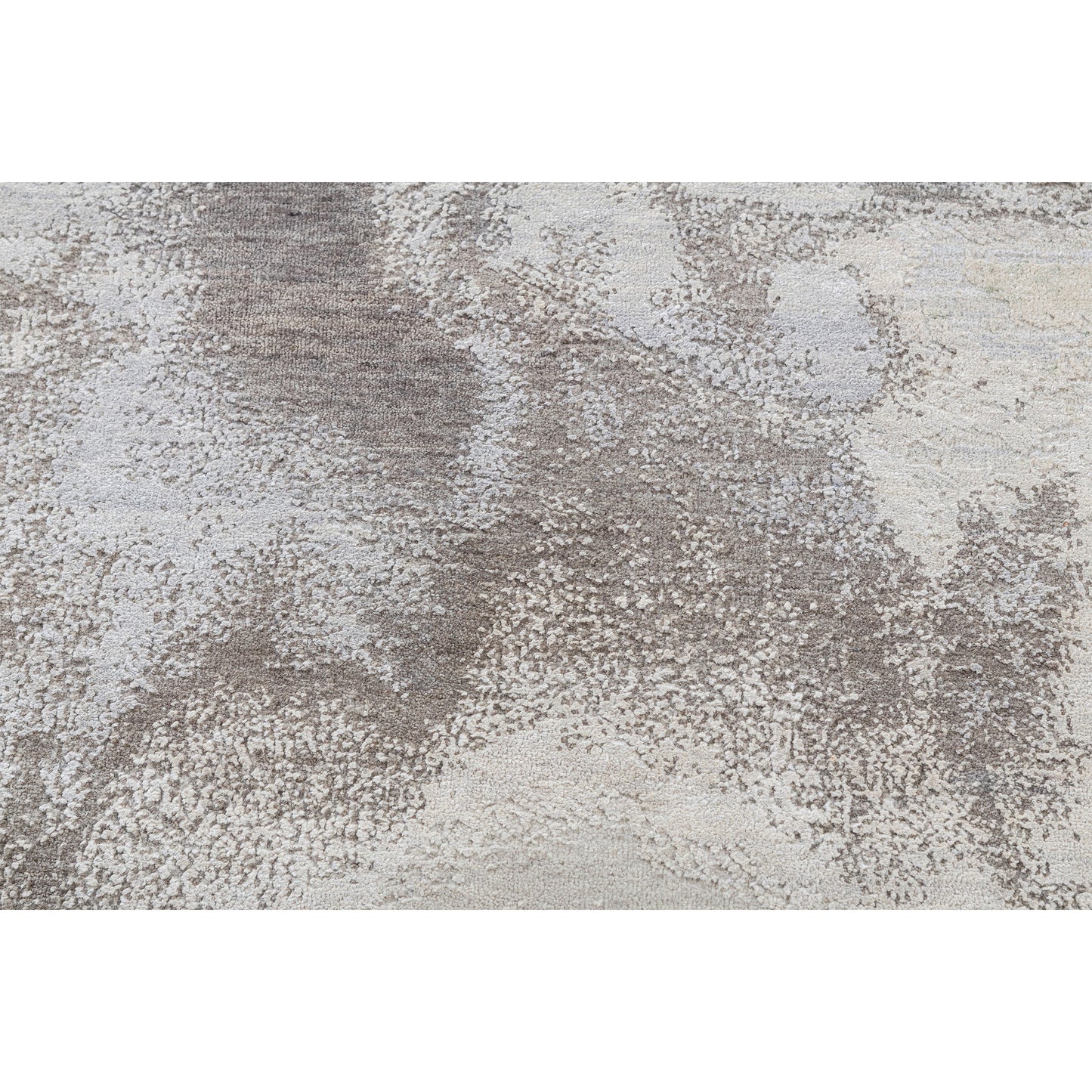 CANVAS ART W/ SILK J2071 BEIGE / LIGHT GREY