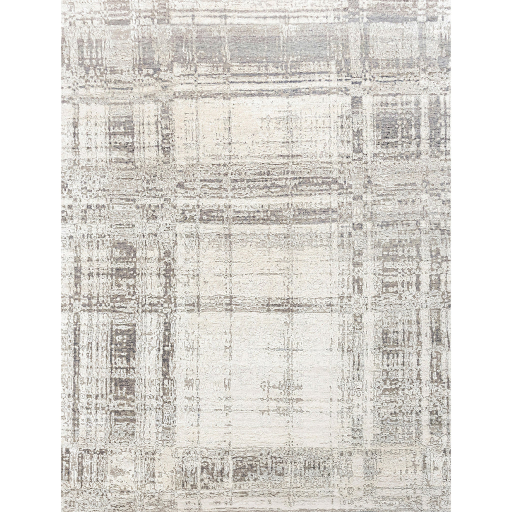 CANVAS ART W/ SILK J7009 BEIGE / GREY