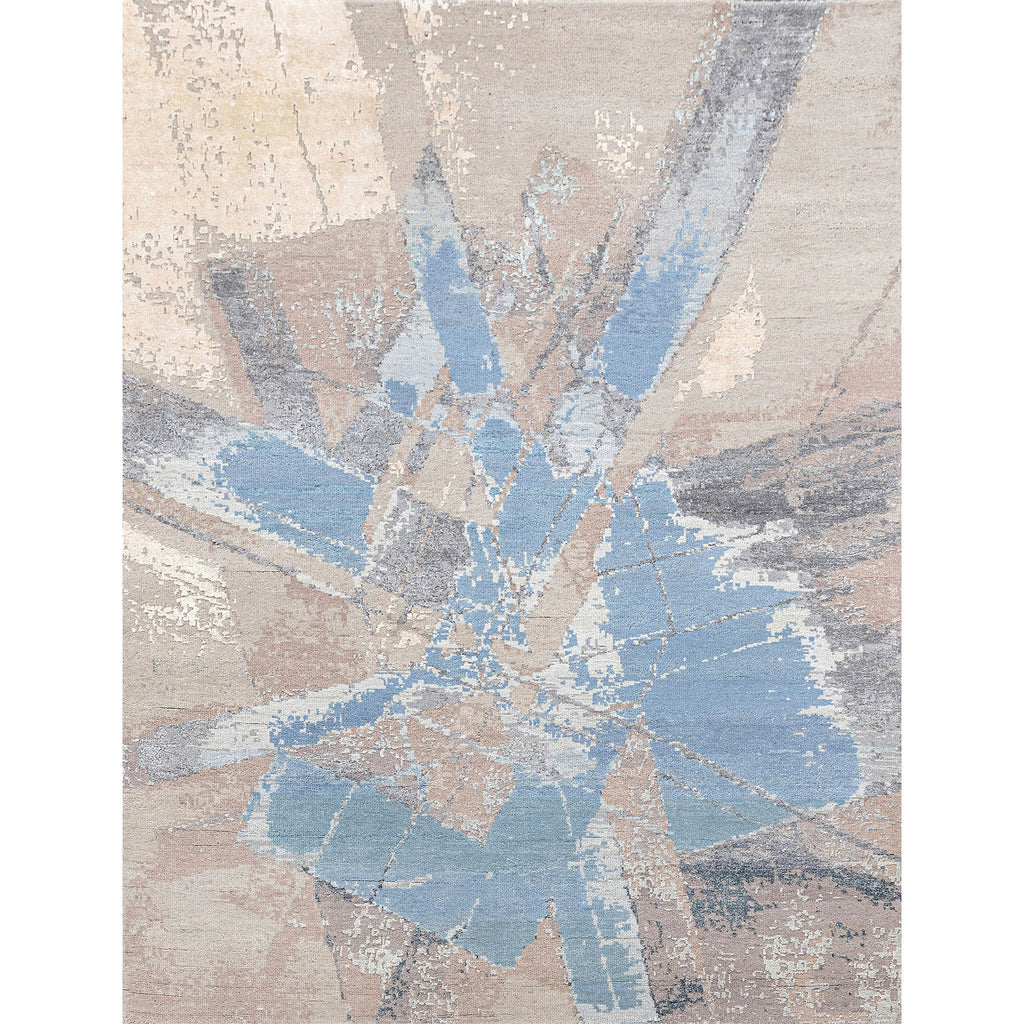 CANVAS ART W/ SILK JC689 IVORY / BEIGE