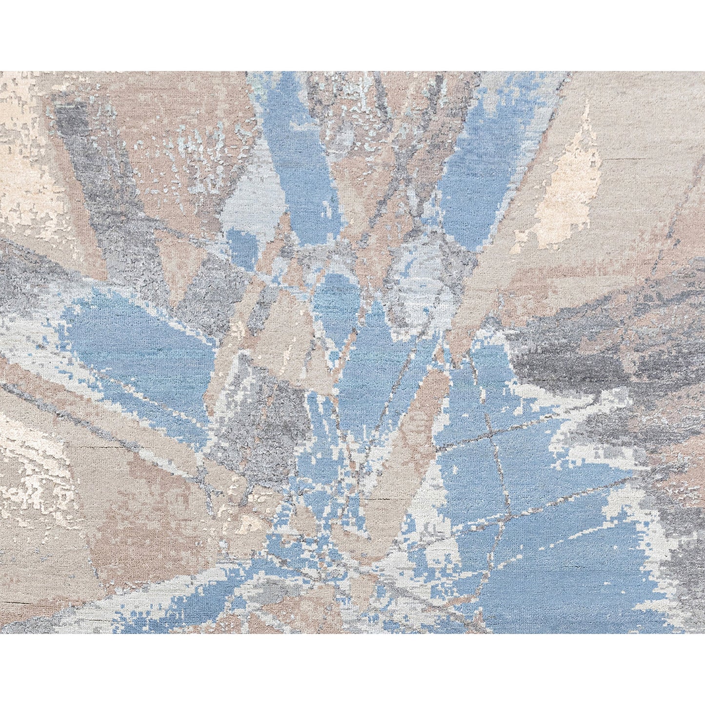 CANVAS ART W/ SILK JC689 IVORY / BEIGE