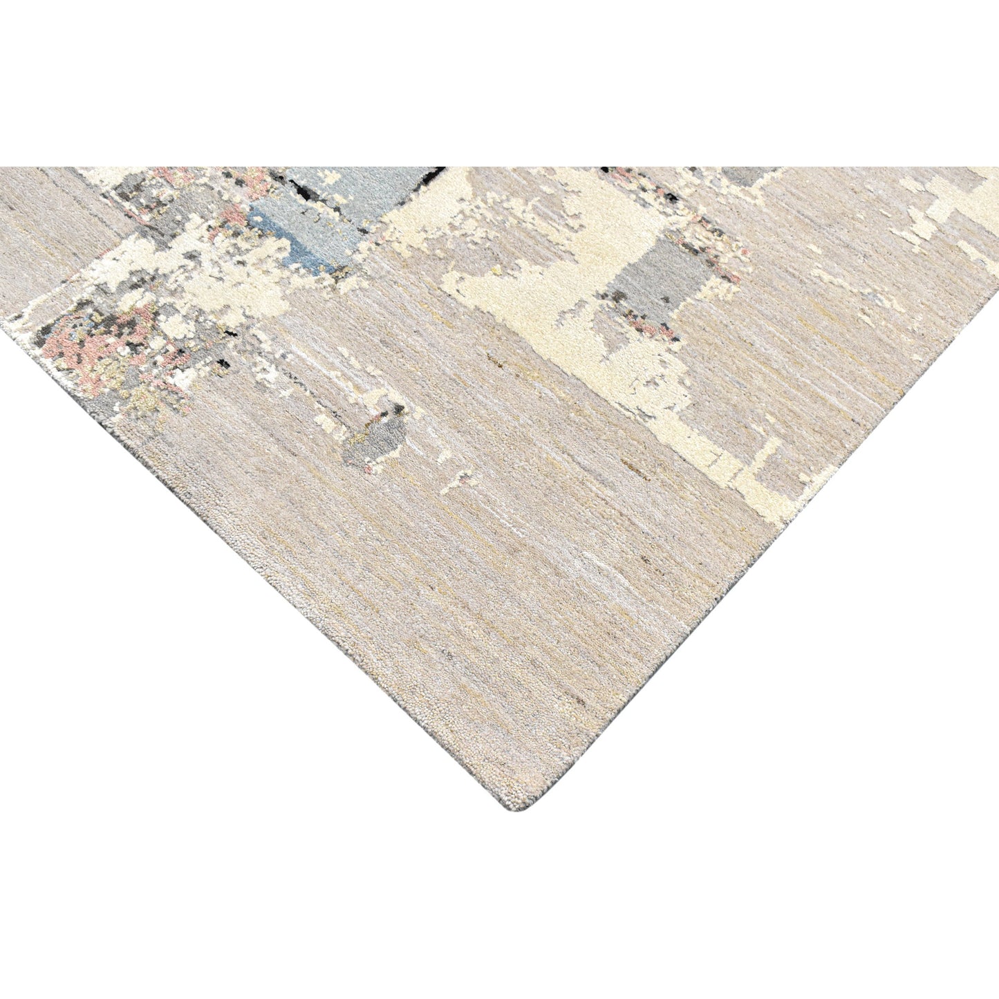 CANVAS ART W/ SILK JC692 BEIGE / BLACK