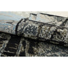 CANVAS ART W/ SILK JC692 IVORY / BLACK