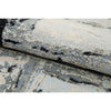 CANVAS ART W/ SILK JC693 IVORY / BLUE