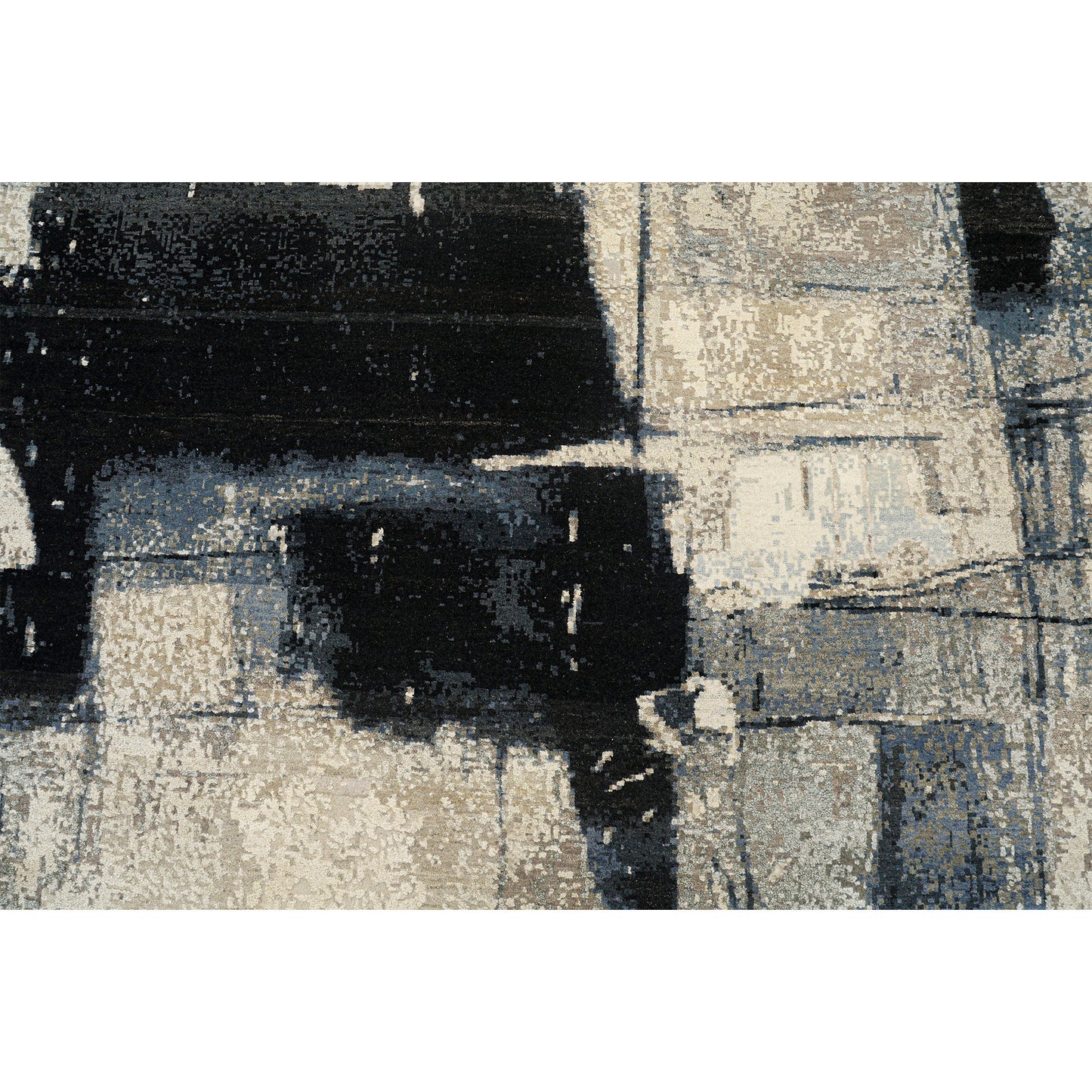 CANVAS ART W/ SILK JC696 BEIGE / BLACK