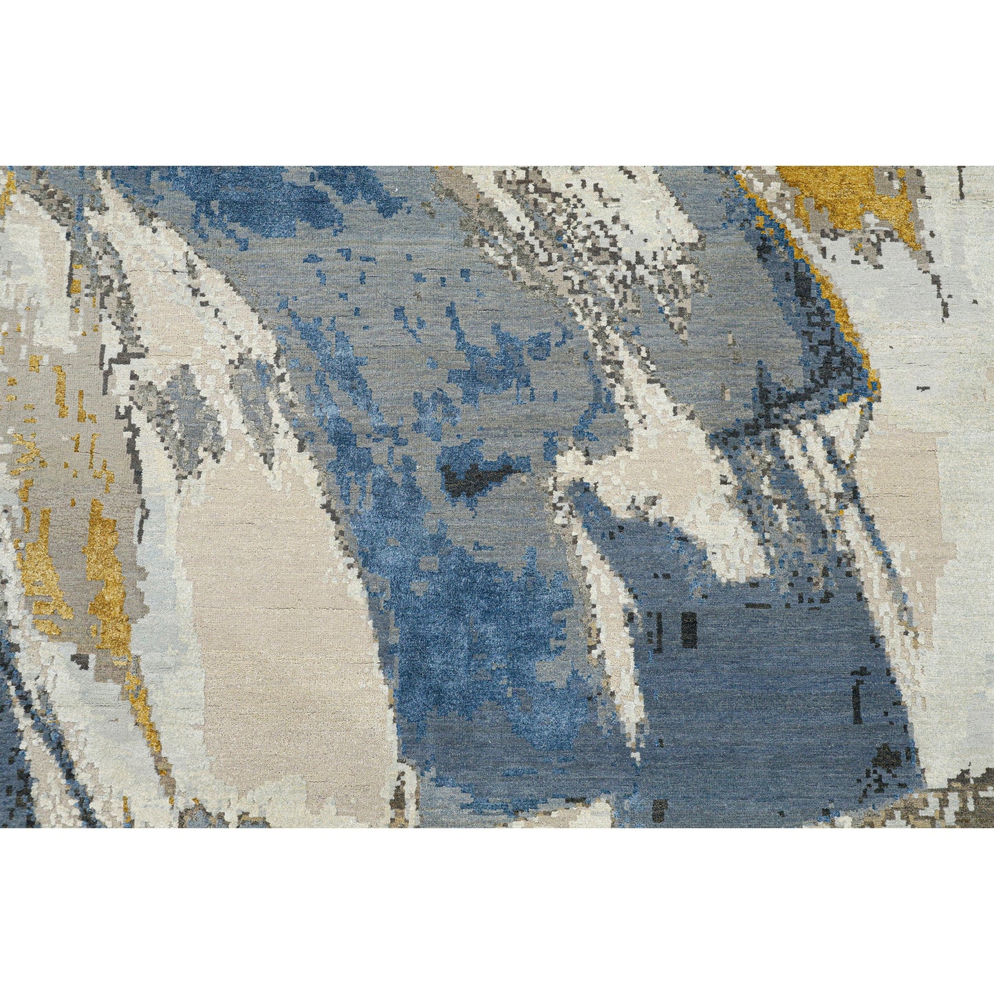 CANVAS ART W/ SILK JC696 BEIGE / GREY