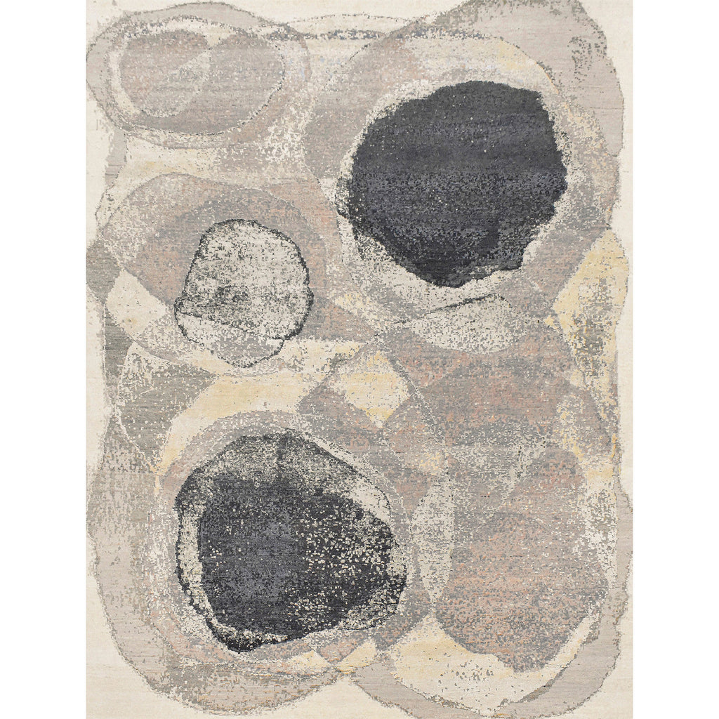 CANVAS ART W/ SILK JC698 IVORY / BEIGE