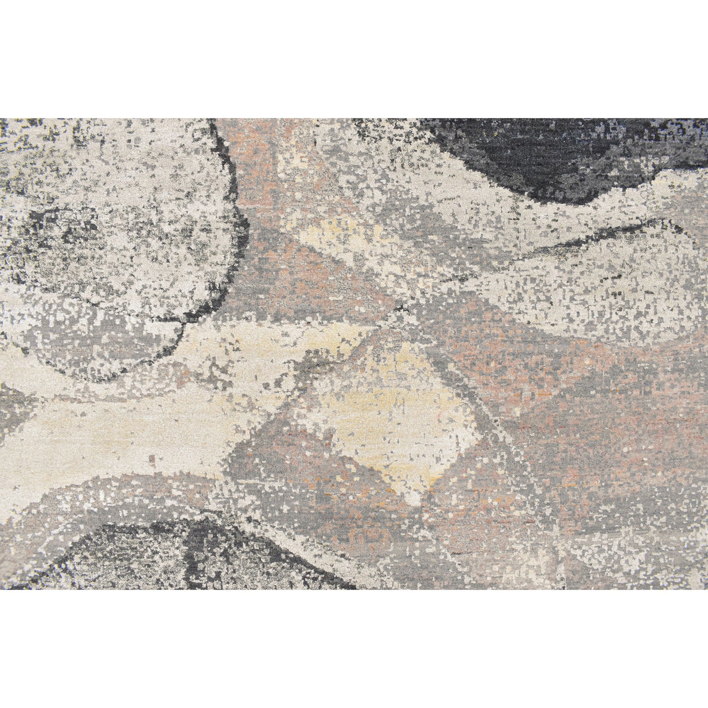 CANVAS ART W/ SILK JC698 IVORY / BEIGE