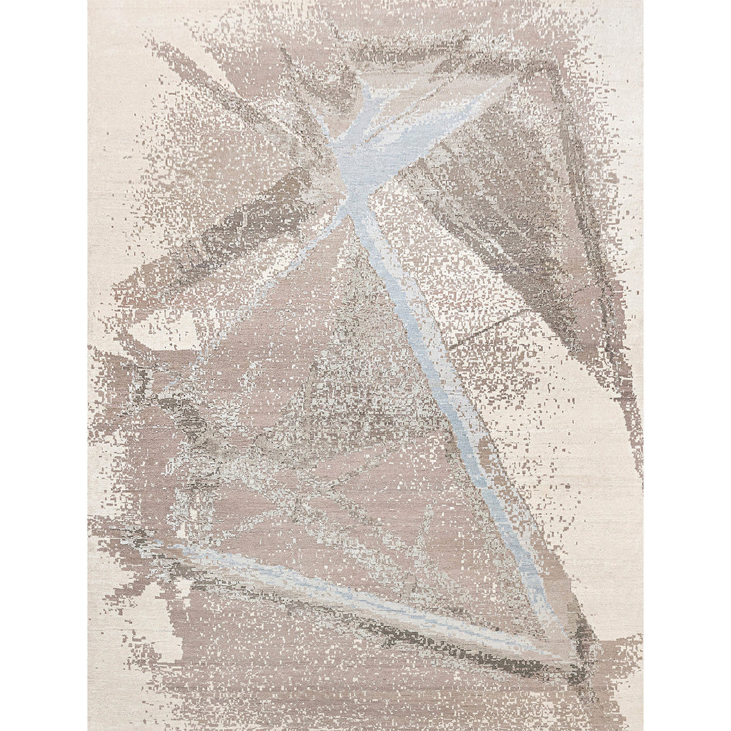 CANVAS ART W/ SILK JC700 IVORY / BEIGE