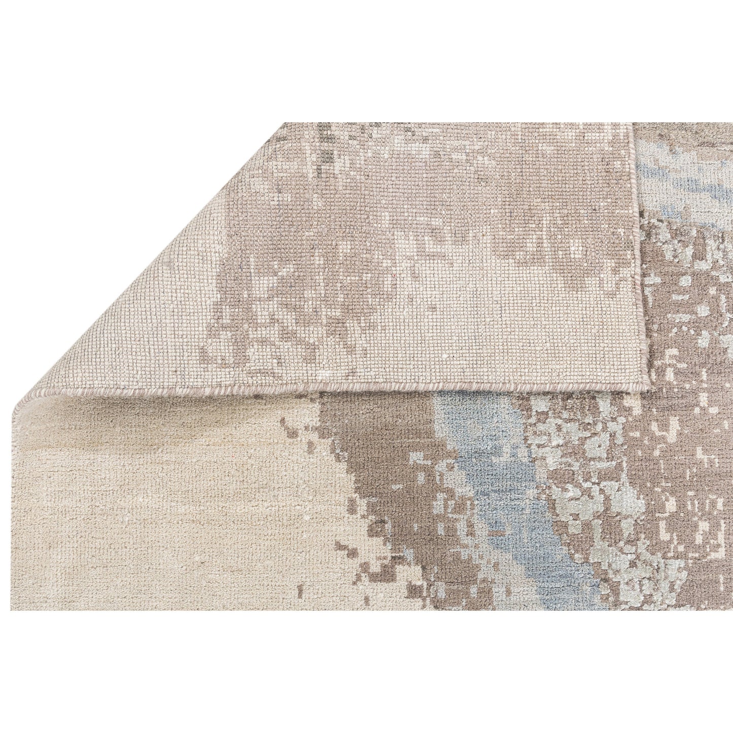 CANVAS ART W/ SILK JC700 IVORY / BEIGE