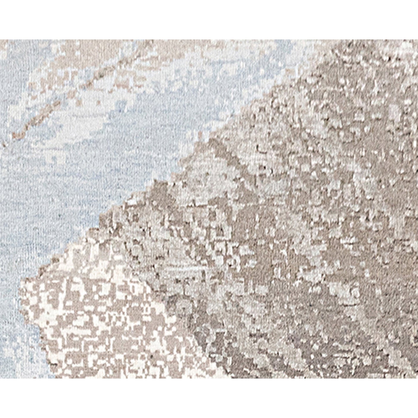 CANVAS ART W/ SILK JC700 IVORY / BEIGE