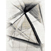 CANVAS ART W/ SILK JC700 IVORY / BLACK