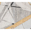CANVAS ART W/ SILK JC700 SILVER / BLACK