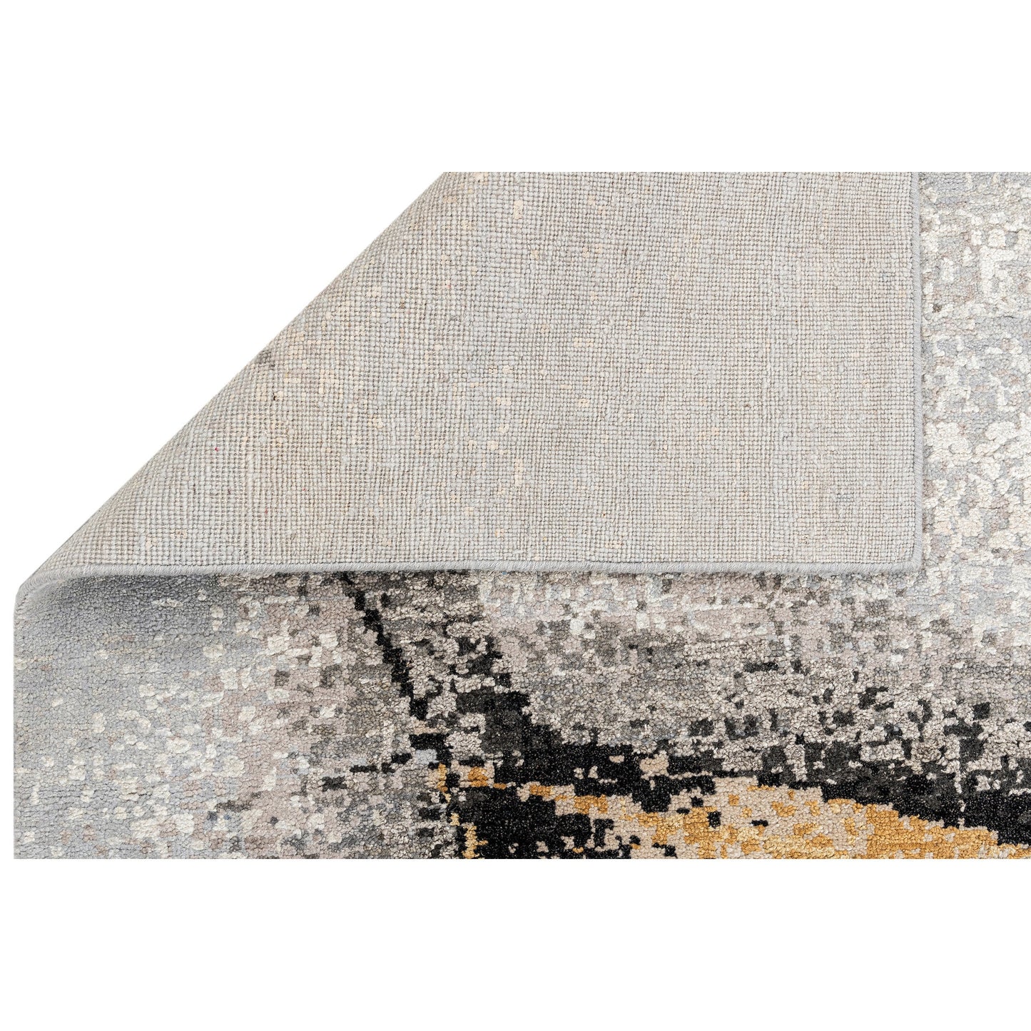 CANVAS ART W/ SILK JC700 SILVER / BLACK