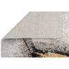 CANVAS ART W/ SILK JC700 SILVER / BLACK