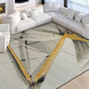 CANVAS ART W/ SILK JC700 SILVER / GREY
