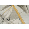 CANVAS ART W/ SILK JC700 SILVER / GREY