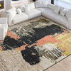 CANVAS ART W/ SILK JC704 BEIGE / BLACK