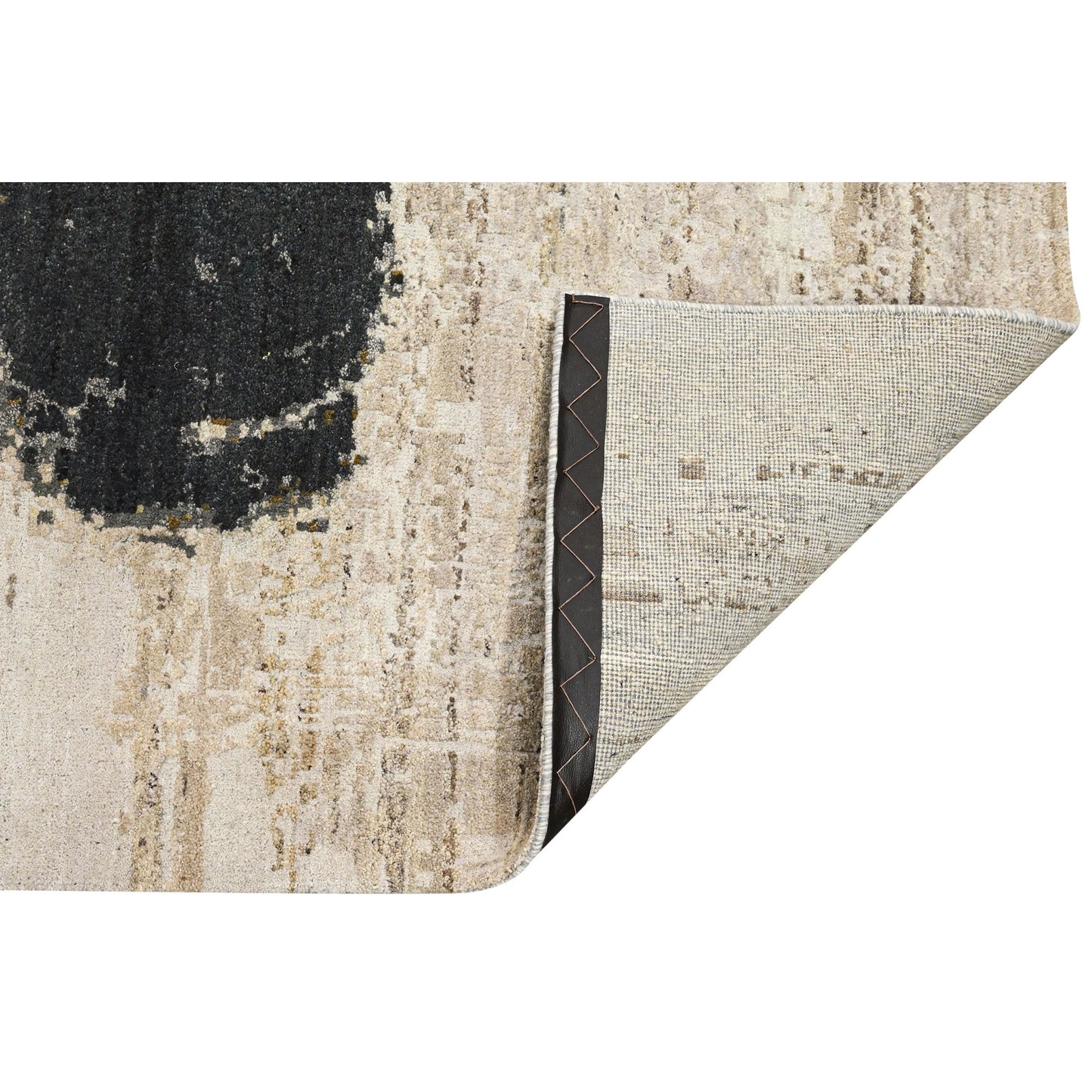 CANVAS ART W/ SILK JC704 BEIGE / BLACK