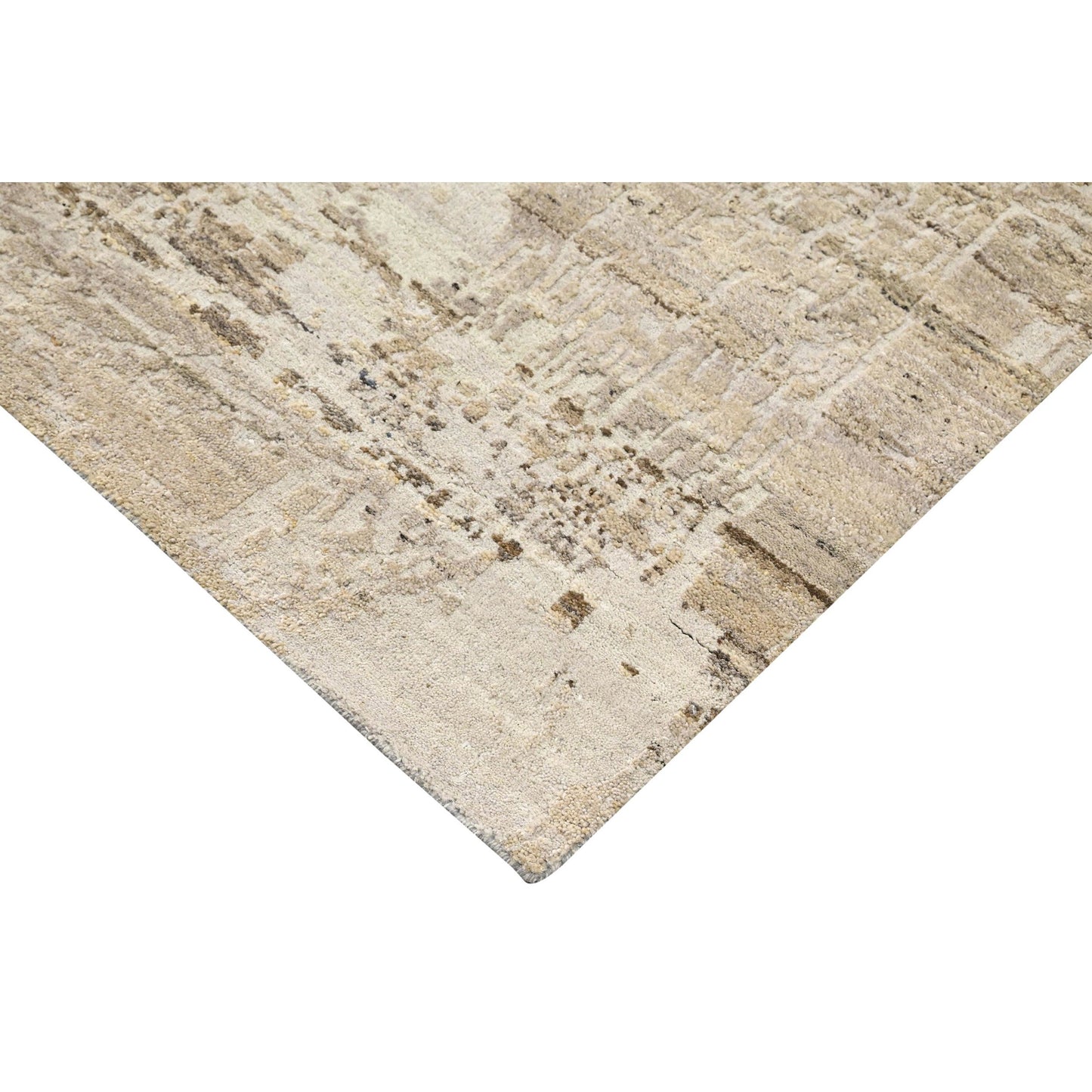 CANVAS ART W/ SILK JC704 BEIGE / BLACK