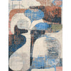CANVAS ART W/ SILK JC705 IVORY / RED