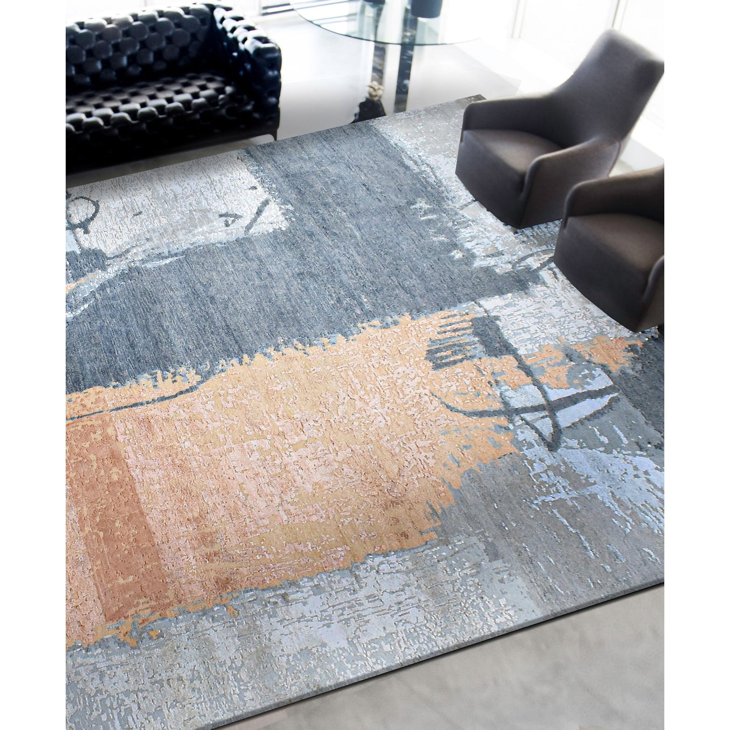 CANVAS ART W/ SILK JC705 MULTI / MULTI