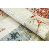 CANVAS ART W/ SILK JC708 BEIGE / RED