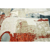CANVAS ART W/ SILK JC708 BEIGE / RED