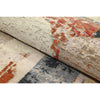 CANVAS ART W/ SILK JC708 BEIGE / RED