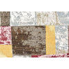 CANVAS ART W/ SILK JC708 RED / GOLD