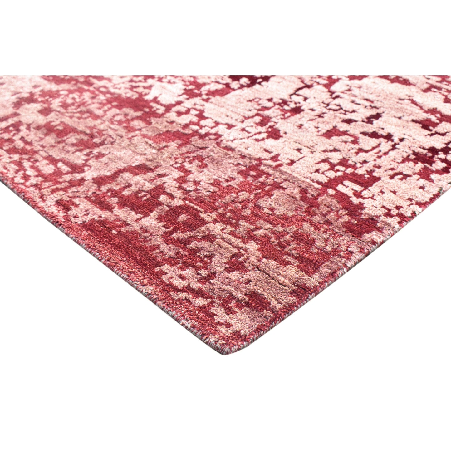 CANVAS ART W/ SILK JC708 RED / GOLD