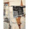 CANVAS ART W/ SILK JC709 BEIGE / BROWN