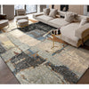 CANVAS ART W/ SILK JC709 BEIGE / BROWN