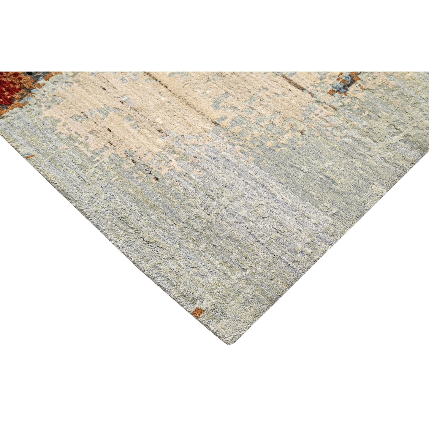 CANVAS ART W/ SILK JC709 BEIGE / BROWN