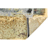 CANVAS ART W/ SILK JC711 SILVER / GREEN