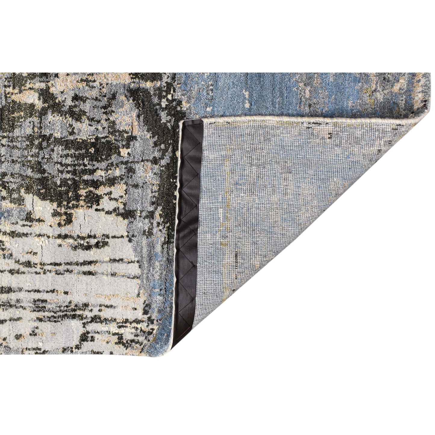 CANVAS ART W/ SILK JC716 GREY / BEIGE