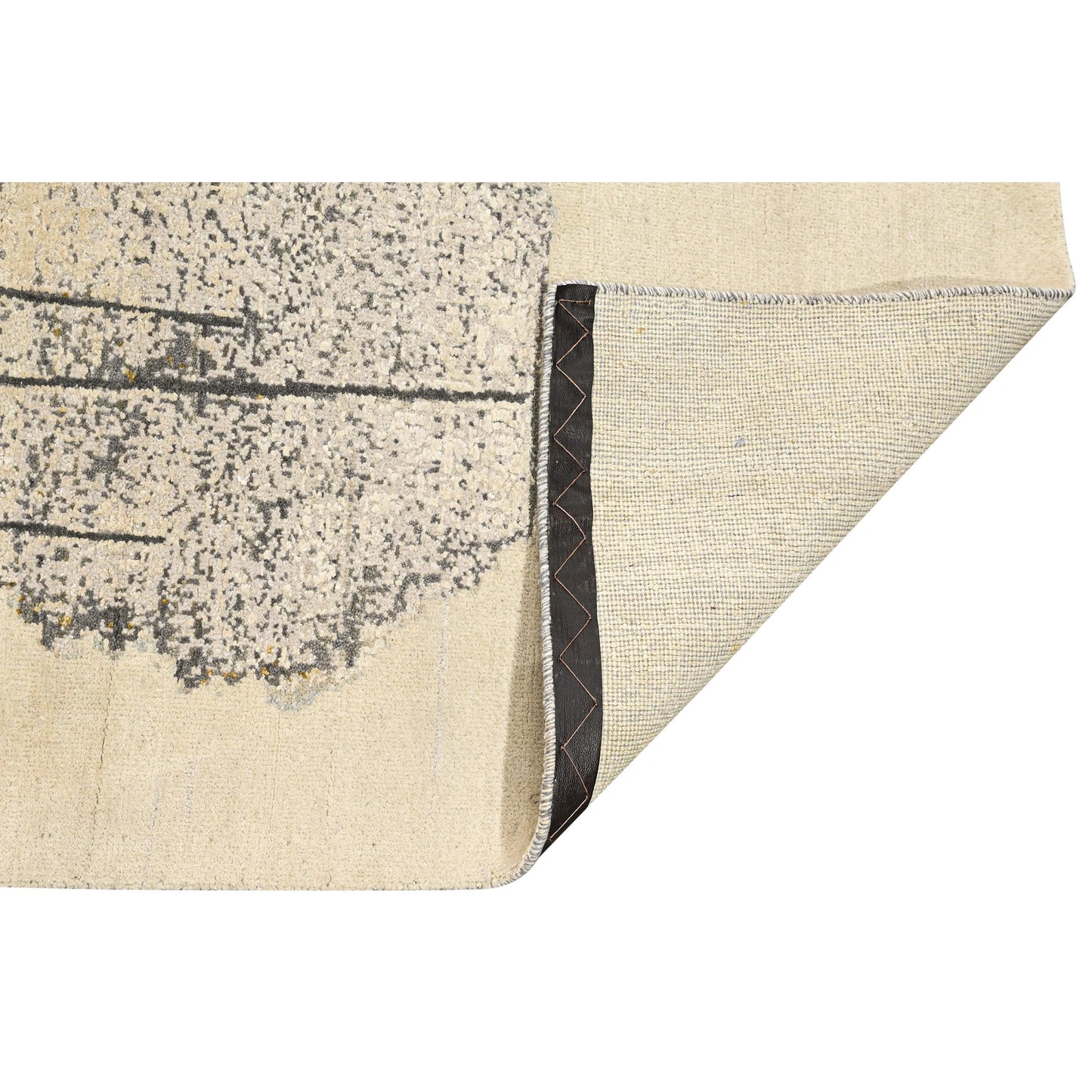 CANVAS ART W/ SILK JC717 IVORY / GOLD
