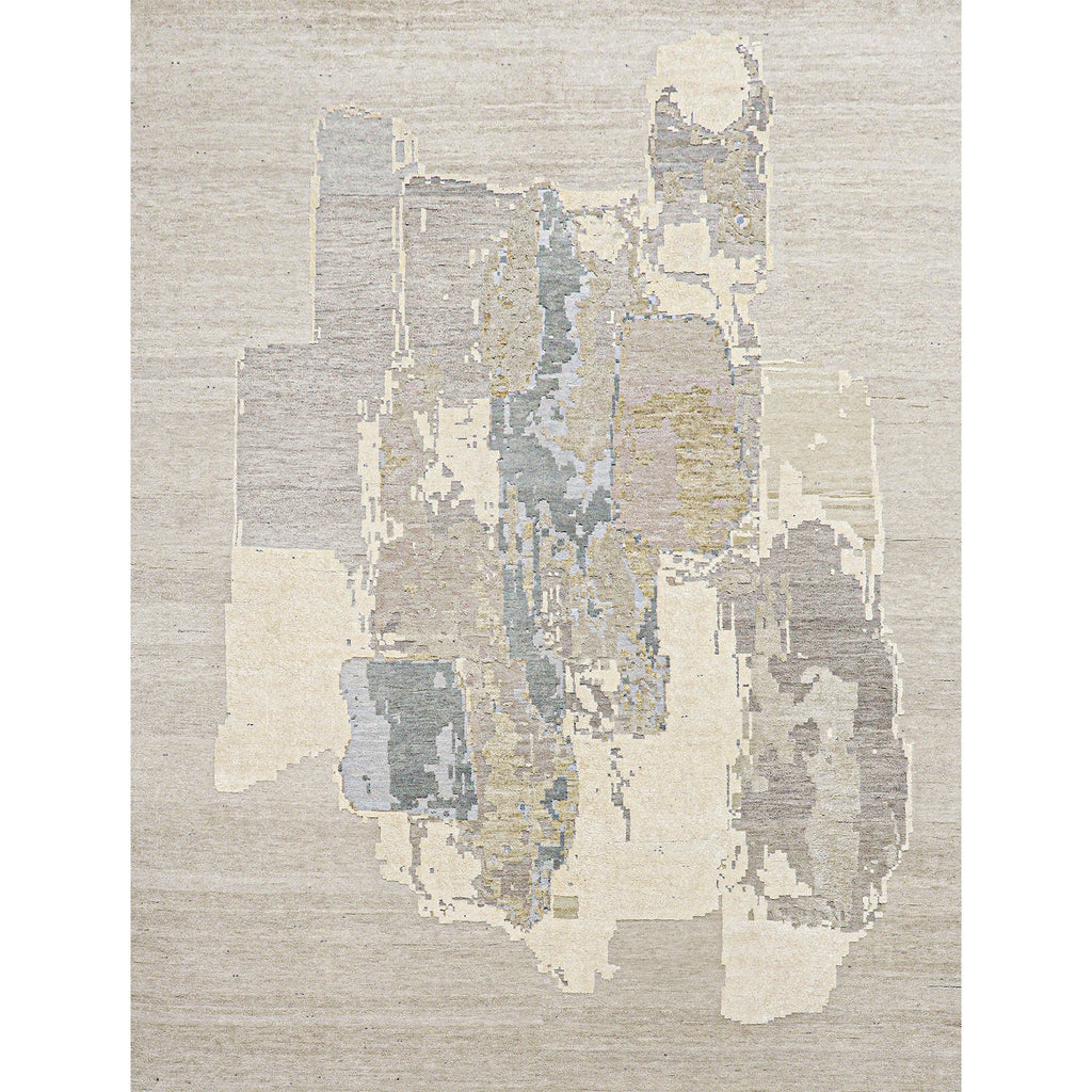 CANVAS ART W/ SILK JC719 IVORY / BEIGE