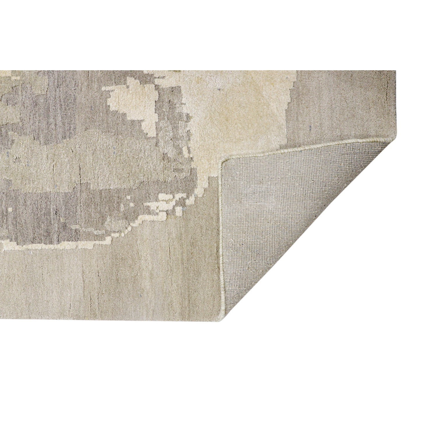 CANVAS ART W/ SILK JC719 IVORY / BEIGE