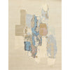 CANVAS ART W/ SILK JC719 IVORY / LIGHT BLUE