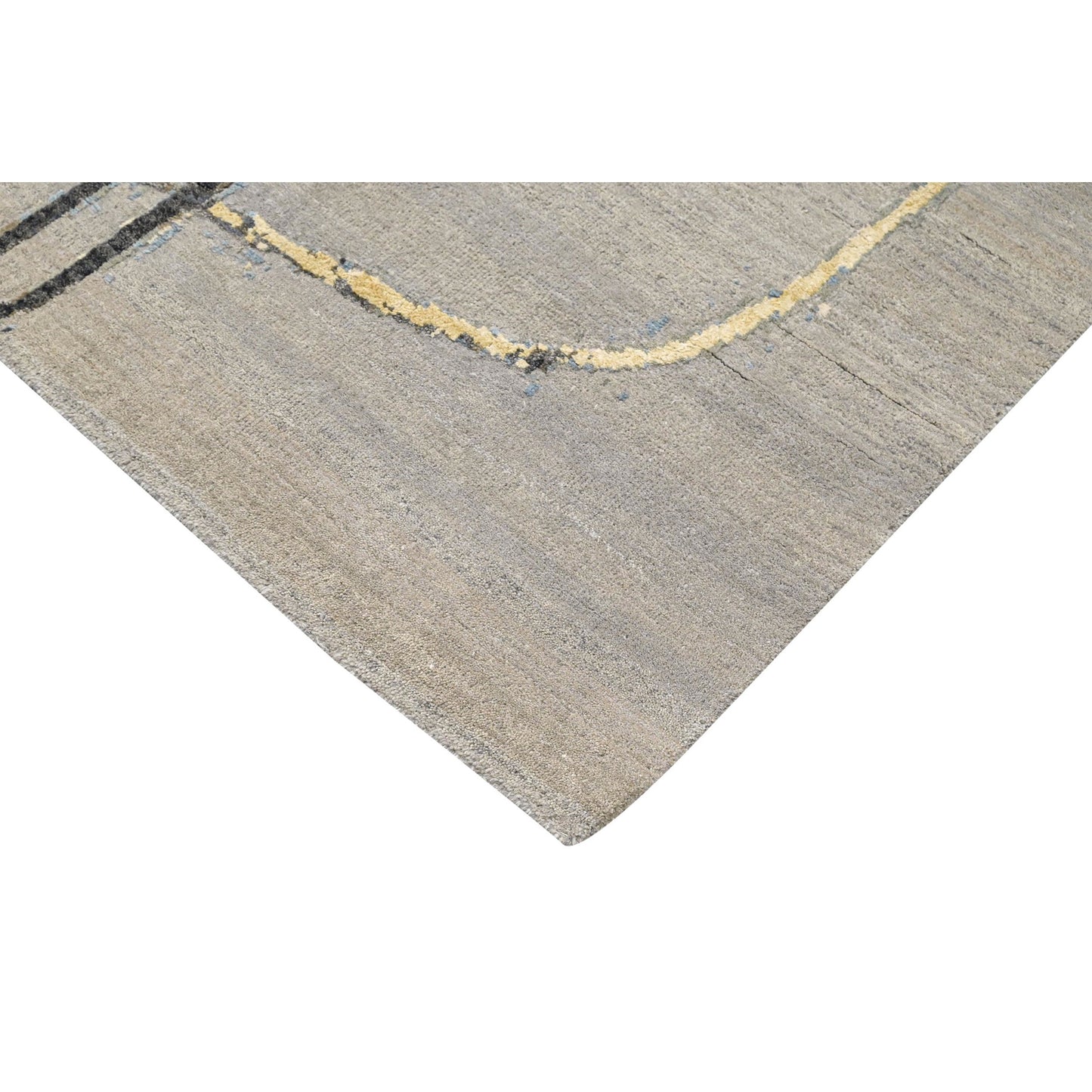 CANVAS ART W/ SILK JC735 BEIGE / GREY