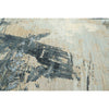CANVAS ART W/ SILK JC736 LIGHT BLUE / BLACK