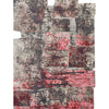 CANVAS ART W/ SILK JC738 GREY / BROWN