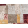 CANVAS ART W/ SILK JC740 BEIGE / RED